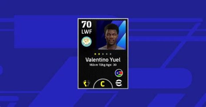 Valentino Yuel - Player profile 23/24
