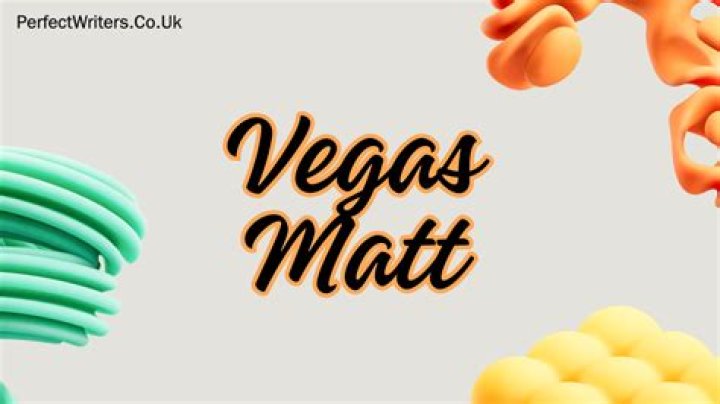 Vegas Matt Net Worth 2024