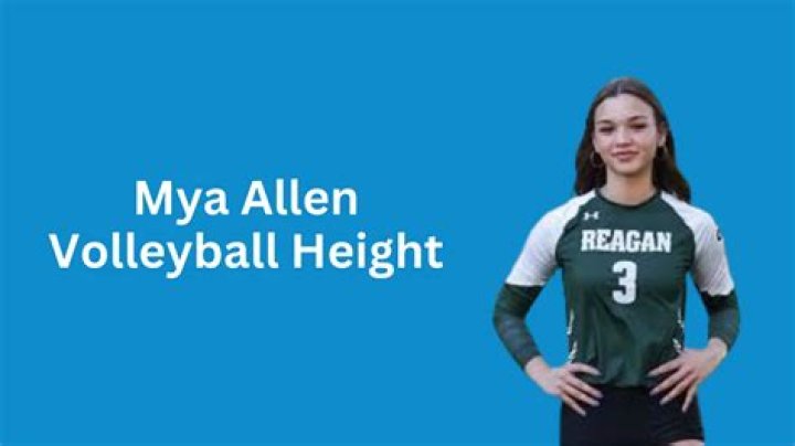 Volleyball Mya Allen Age And Wikipedia: Her Height And Weight