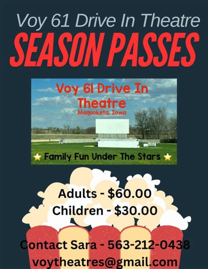 Voy 61 Drive-In opens for 73rd season