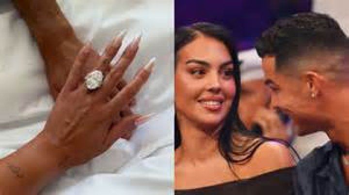 Watch naked Georgina Rodriguez cheekily wink at camera in clip of Cristiano Ronaldo's girlfriend's nude photo shoot