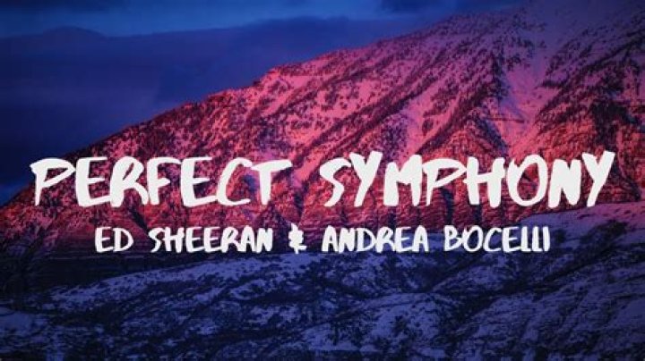 What are Ed Sheeran and Andrea Bocelli's Perfect song lyrics and when did he write the Christmas Number One with Beyonce?