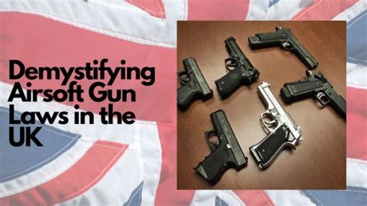 What are the UK's air gun laws and what are the safety requirements?