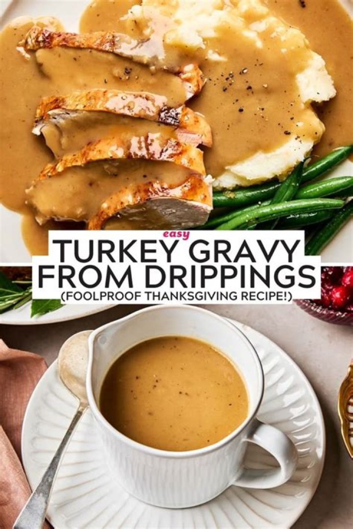 What do you do with turkey fat drippings?