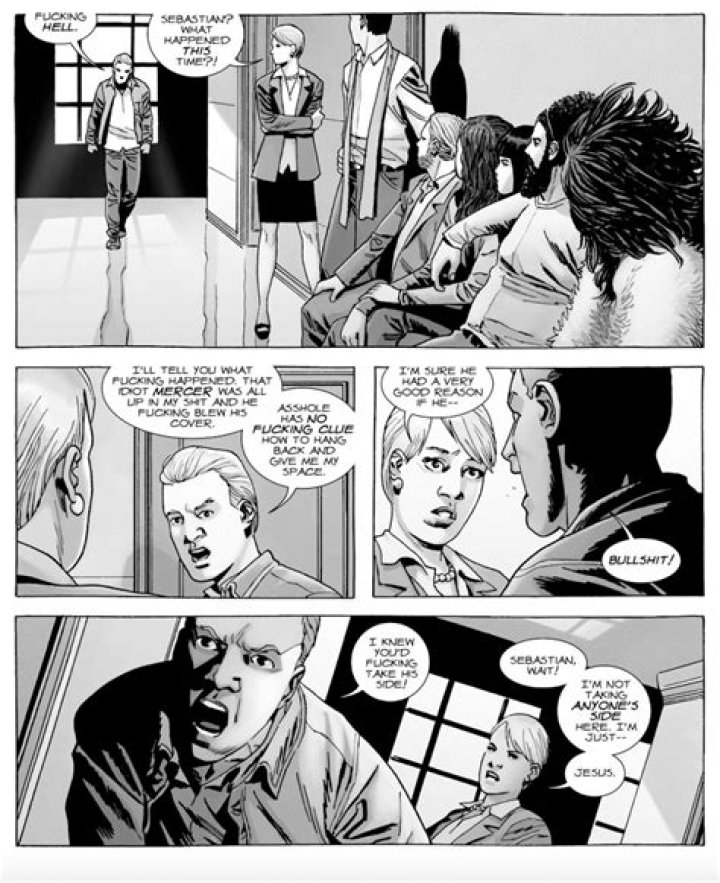 What Happens to Sebastian Milton in The Walking Dead Comics?