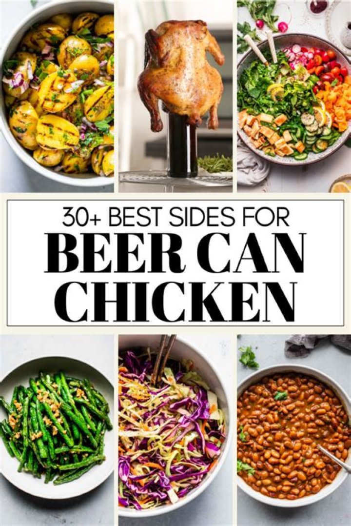 What is a good side dish for beer can chicken?