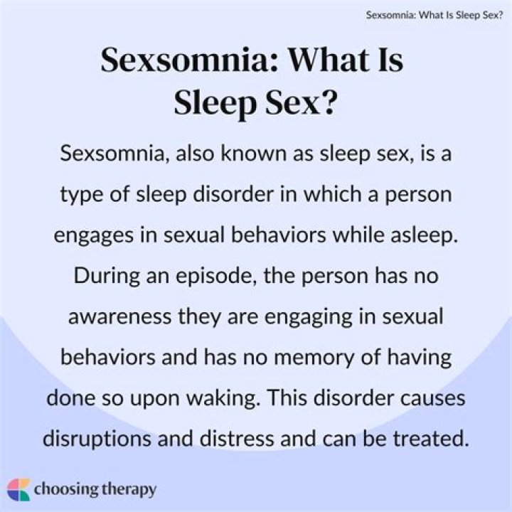What Is Sexsomnia and What Causes It?