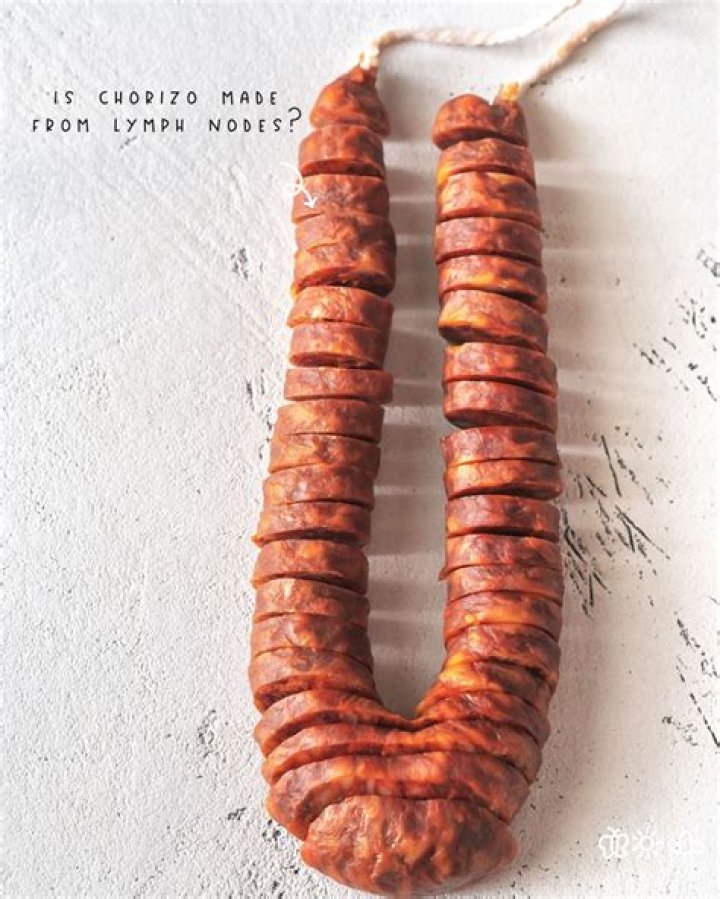 What part of the pig is chorizo made from?
