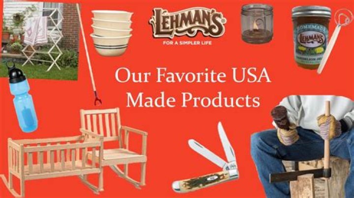 What products are made in Washington state?