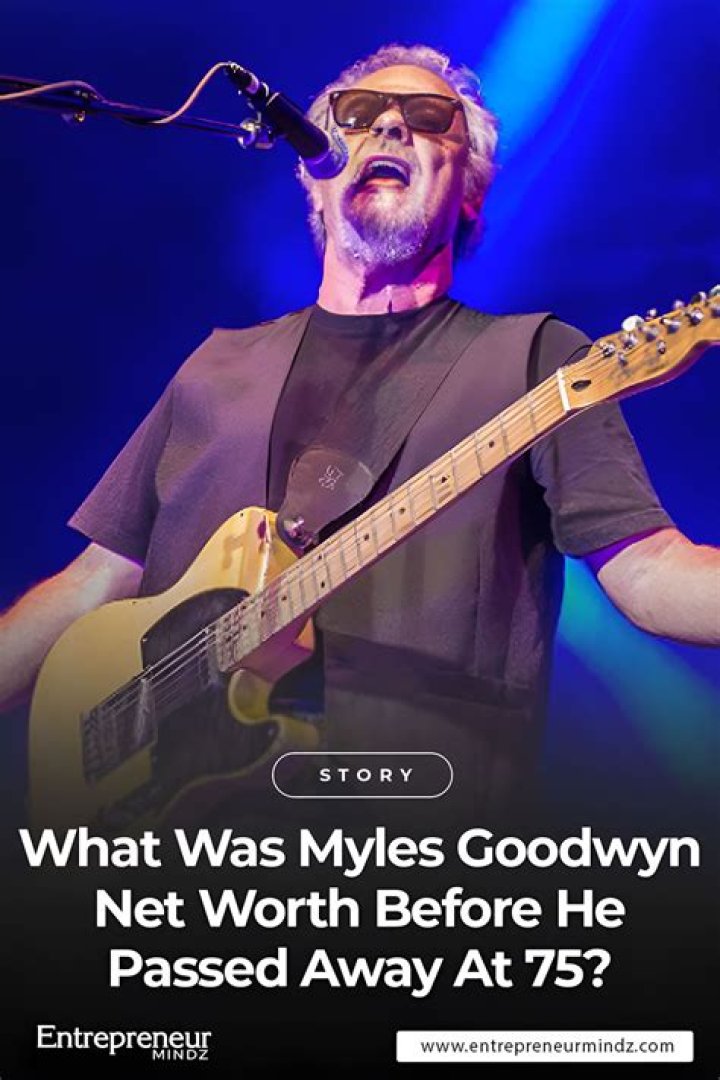 What Was Myles Goodwyn Net Worth Before His Death?