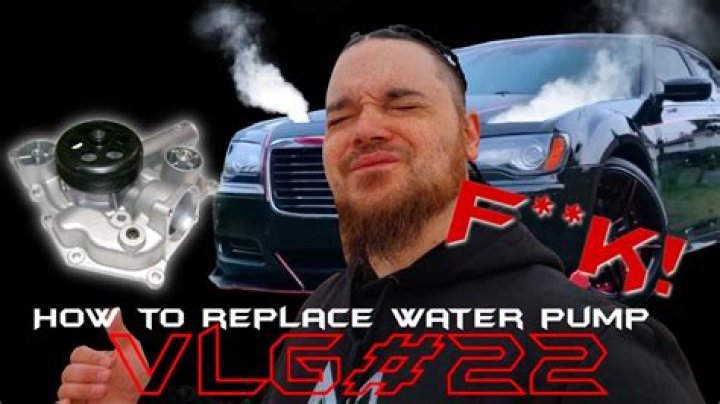 Where is the water pump on a chrysler 300