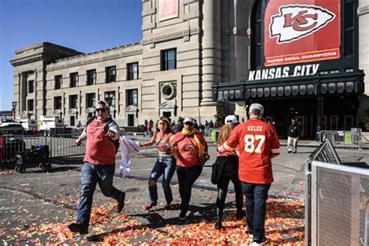 Where were the Kansas City Chiefs during parade mass shooting?