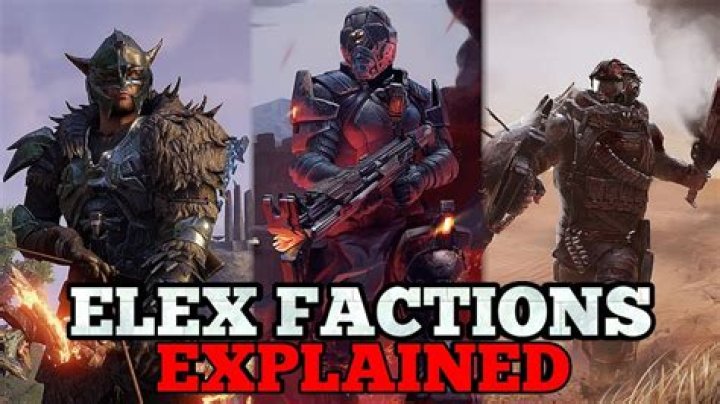 Which ELEX Faction Will You Choose?
