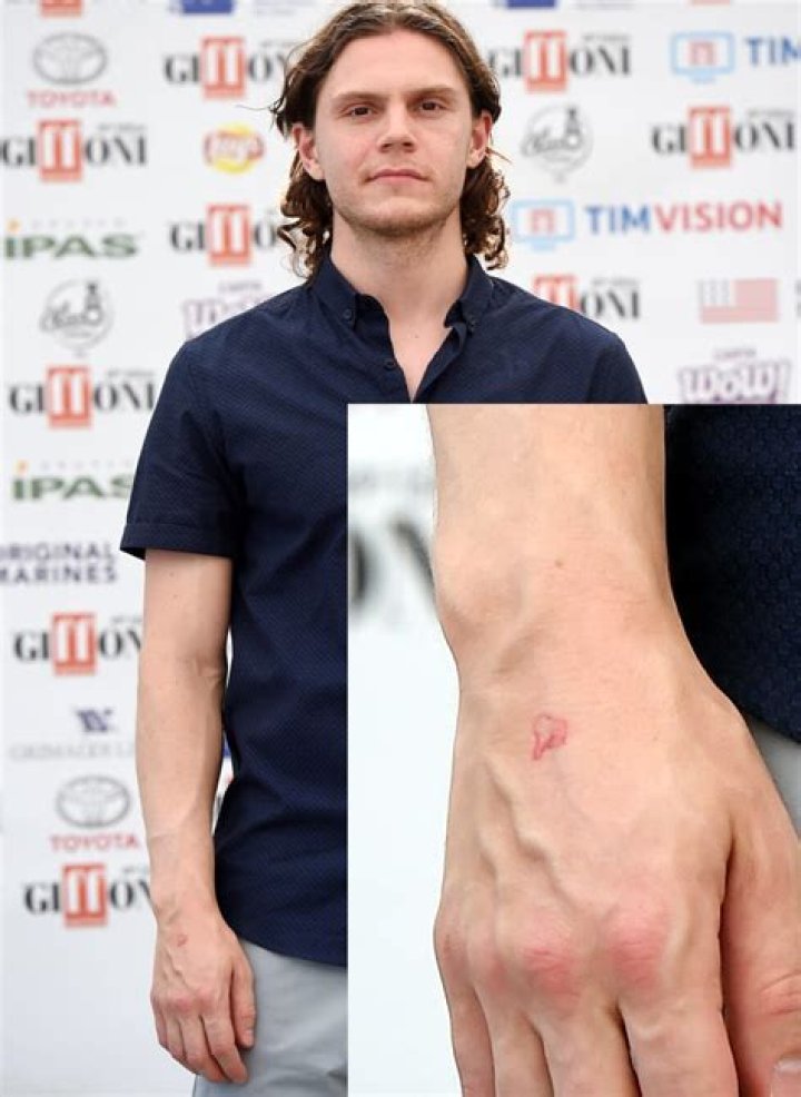Which Of Evan Peters Tattoos Are Real And What Do They Mean?