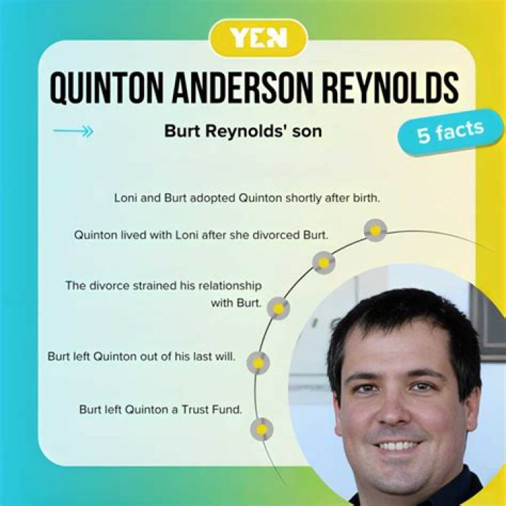 Who is Burt Reynolds' Son Quinton Anderson Reynolds?