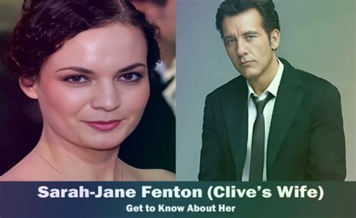 Who is Clive Owen's Wife? Sarah-Jane Fenton Used to Act, But Now She's a Scholar