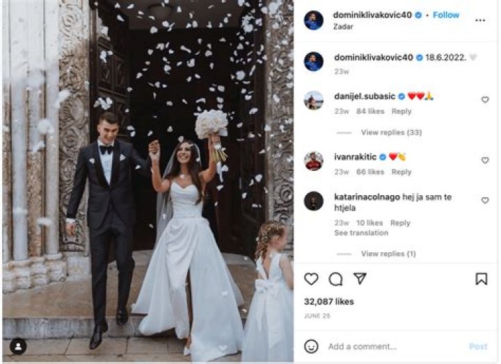Who is Dominik Livakovic Wife? Know more about Helena Matic