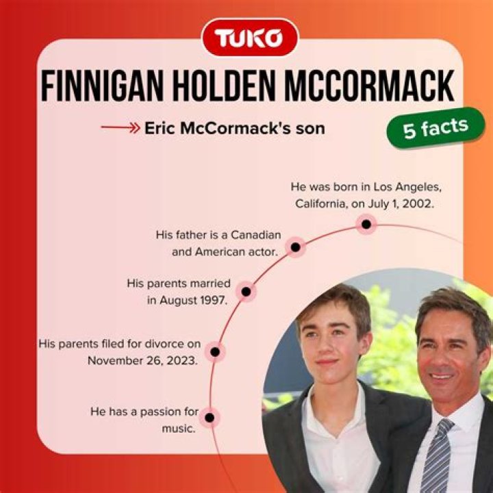 Who is Eric McCormack's son, Finnigan Holden McCormack? Exploring his life, career, and relationship with Will and Grace actor