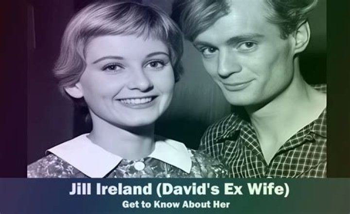 Who was David McCallum's ex wife Jill Ireland and what was her cause of death?