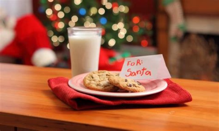 Why do we leave milk and cookies out for Santa?