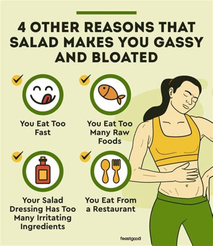Why does salad make me poop right away?