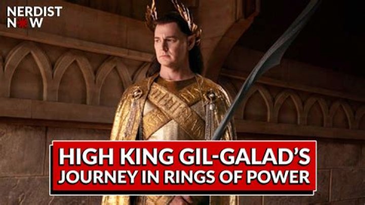 Why The High King Gil-Galad On Amazon's Rings Of Power Looks So Familiar