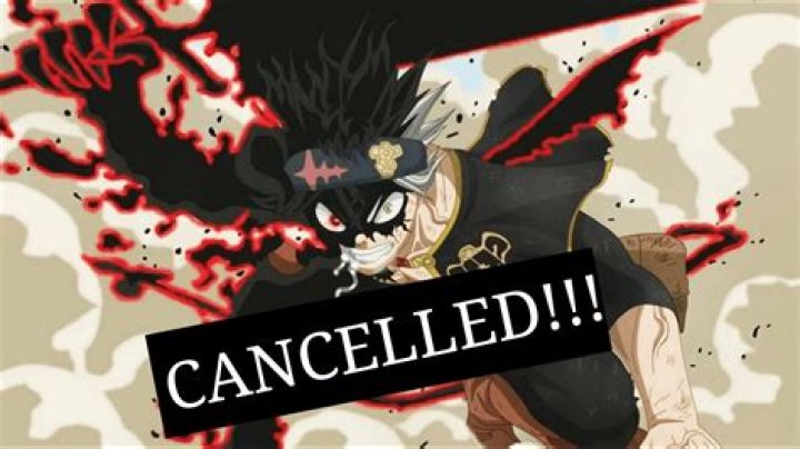 Why was Black Clover Cancelled?