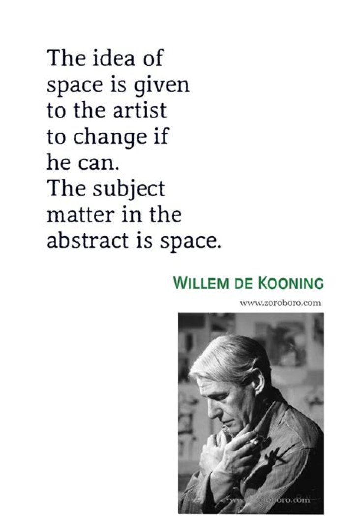 Willem de Kooning - Paintings, Art & Quotes