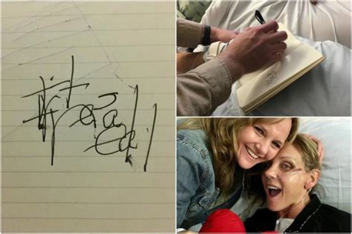 Woman scrawled ‘it’s real’ in eerie message after she ‘died for 27 minutes and said she saw heaven’