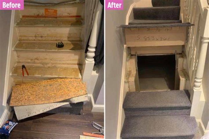 Woman sick of ‘wasted’ space under the stairs gets her husband to build secret cupboard & you’d never know it was there – The Sun