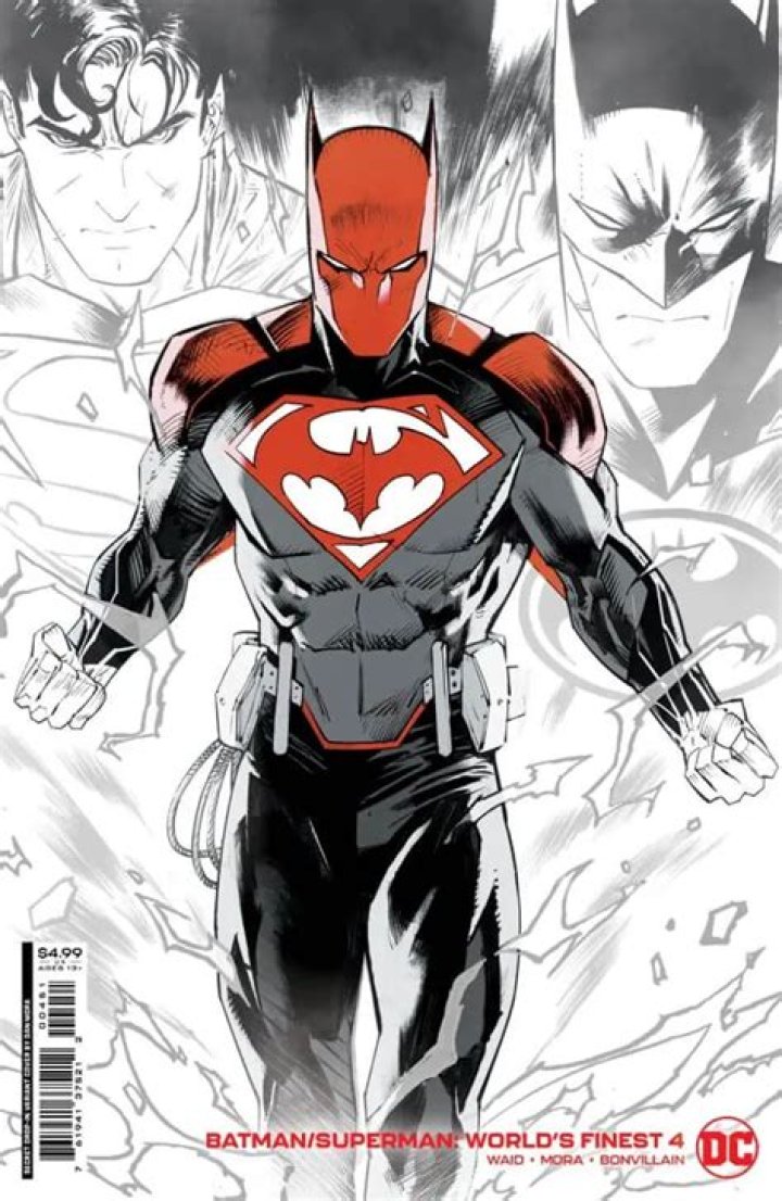 World's Finest #4 Evokes Anime Imagery with Fusion