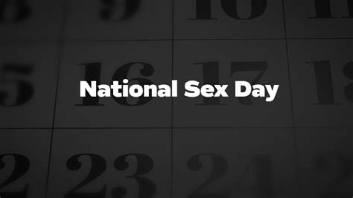World Celebrates National Sex Day