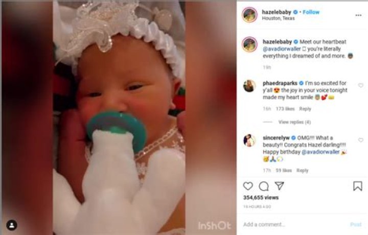 ‘Wow She’s Gorgeous’: Former ‘Love and Hip Hop’ Star Hazel-E Welcomes First Child and Fans Deem the Newborn Her Twin