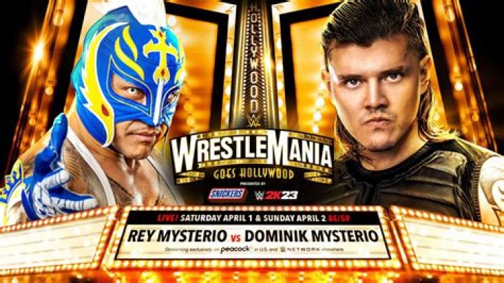 WWE's Rey Mysterio Finally Punches Dominik on SmackDown, WrestleMania Match Locked-In